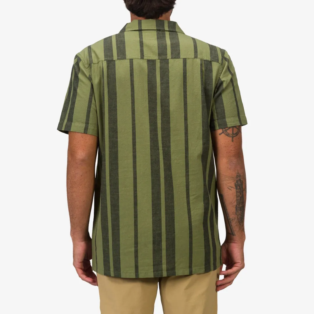 REEF Shirts & T-shirts | Angelo Short Sleeve Camp Shirt Olivine