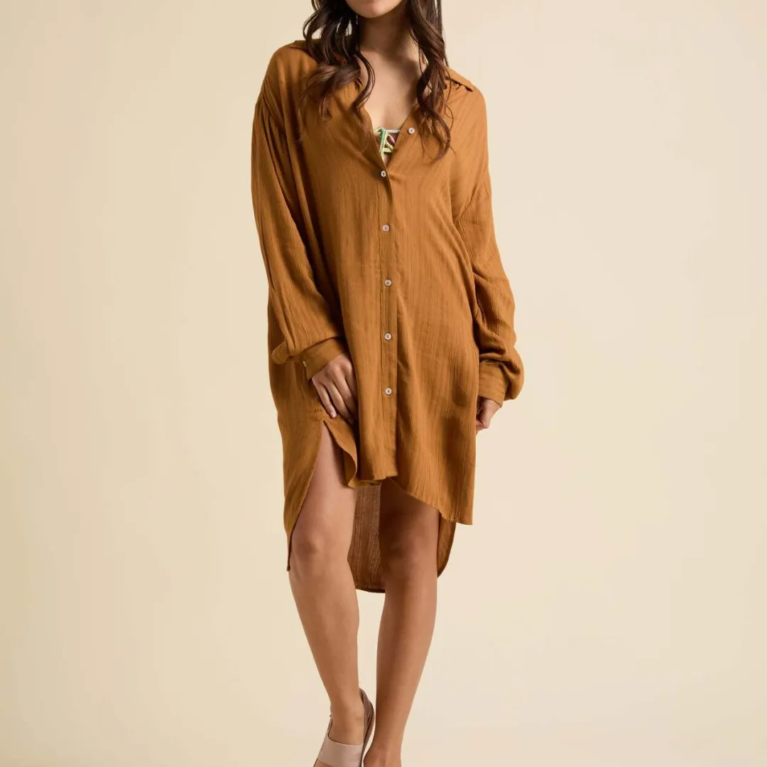 REEF T-shirts, Tanks & Dresses | Beachy Shirt Dress CathaySpice