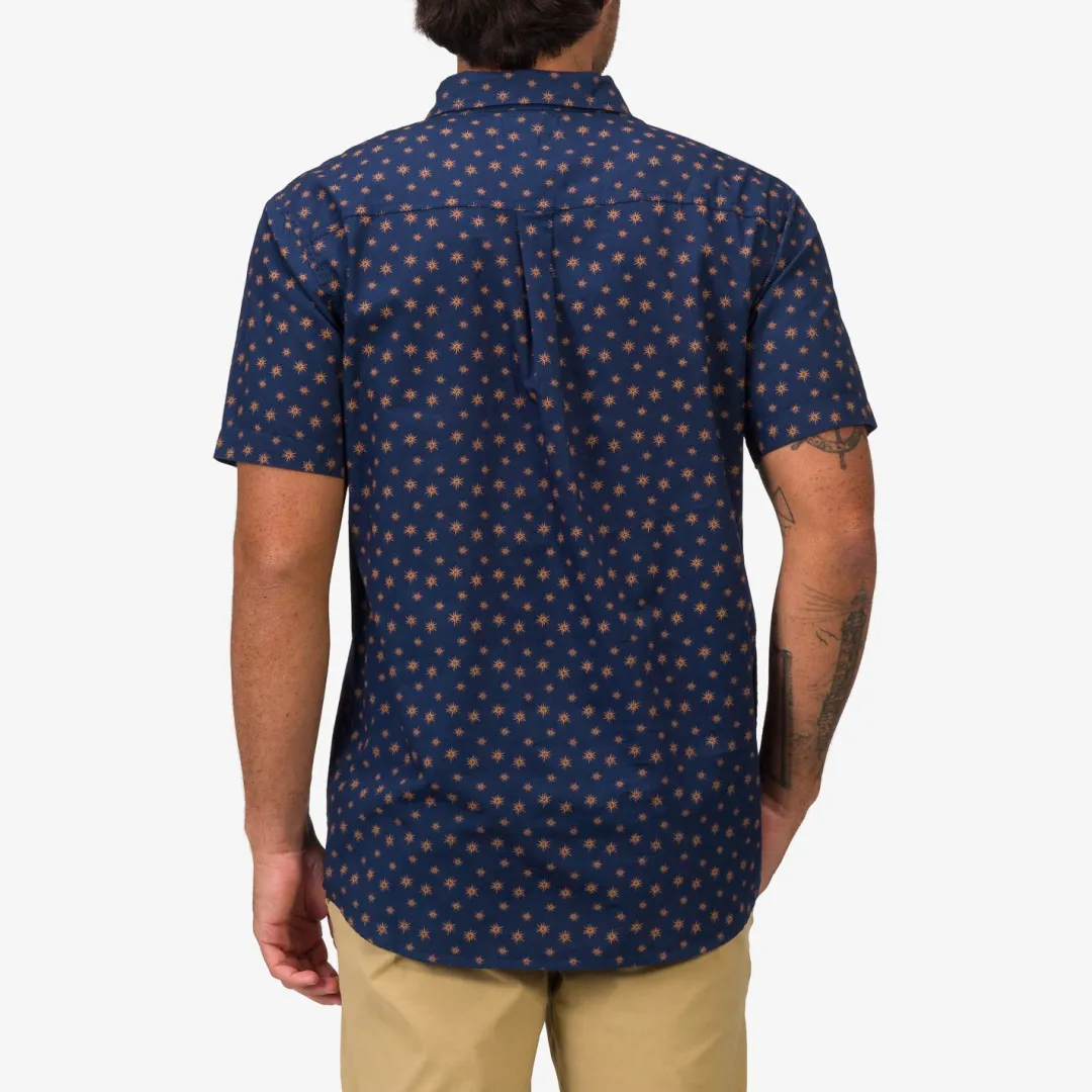 REEF Shirts & T-shirts | Bentley Short Sleeve Woven Shirt DressBlues