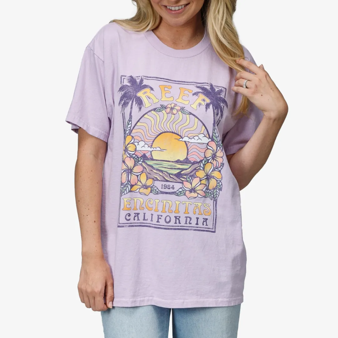 REEF T-shirts, Tanks & Dresses | Boyfriend Tee LavendarFrost