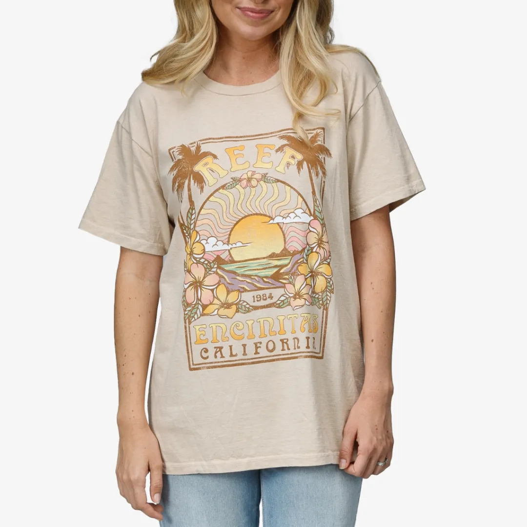 REEF T-shirts, Tanks & Dresses | Boyfriend Tee Camel