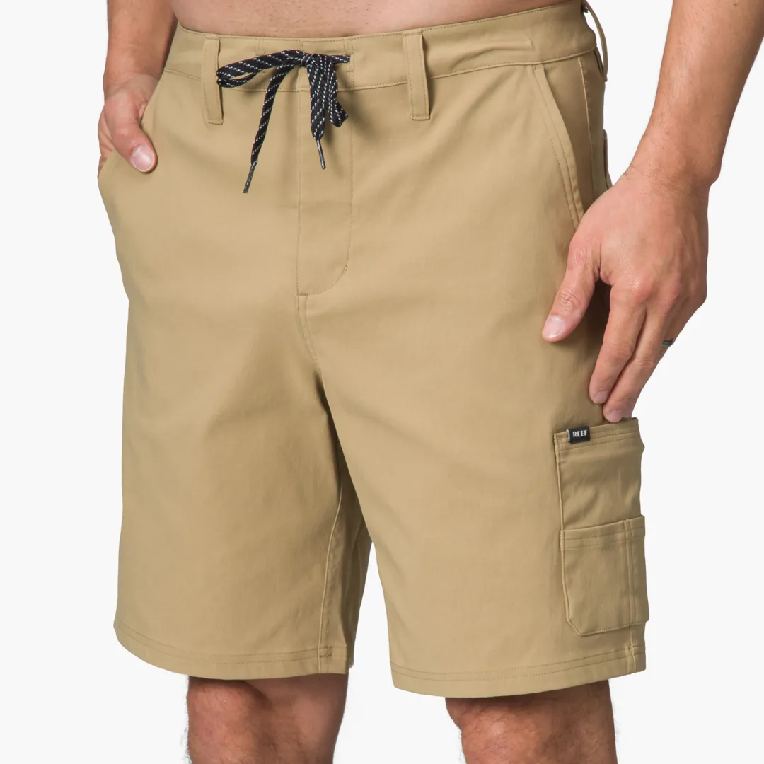 REEF Shorts, Boardshorts & Pants | Surf Shirts & Upf Apparel | Bramble Utility UPF 40 Walkshort Kelp