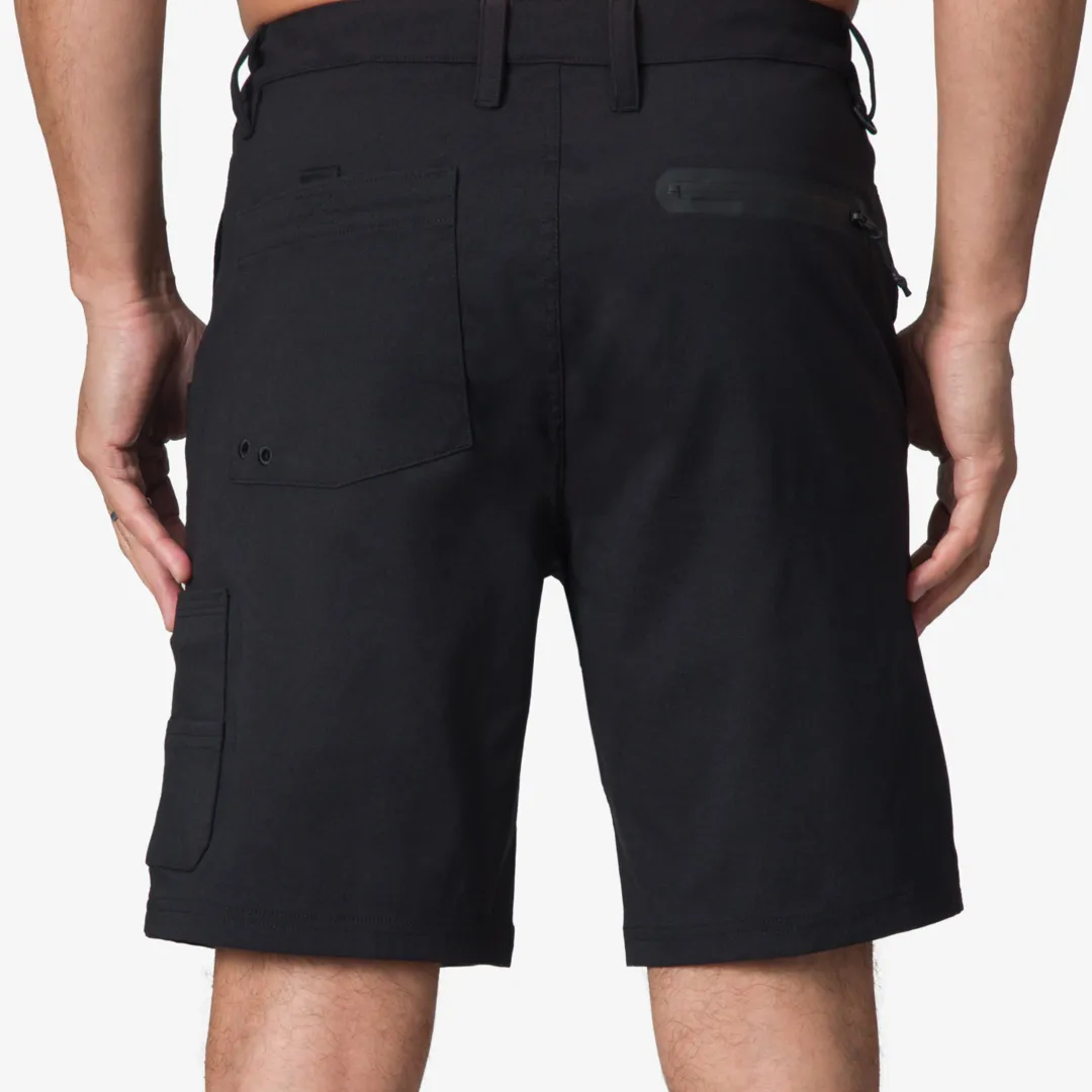 REEF Shorts, Boardshorts & Pants | Surf Shirts & Upf Apparel | Bramble Utility UPF 40 Walkshort Caviar