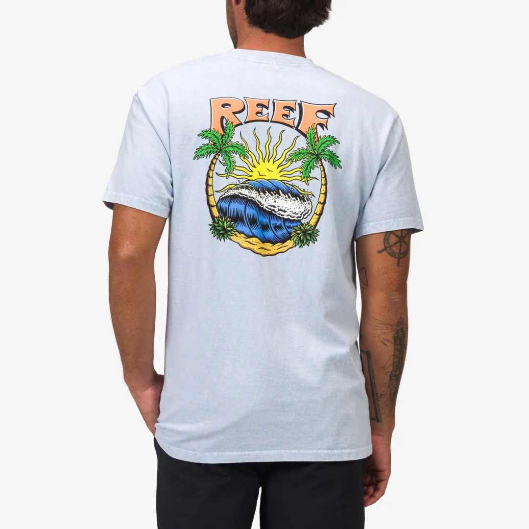 REEF Shirts & T-shirts | Breaks Tee SprBluMinWsh