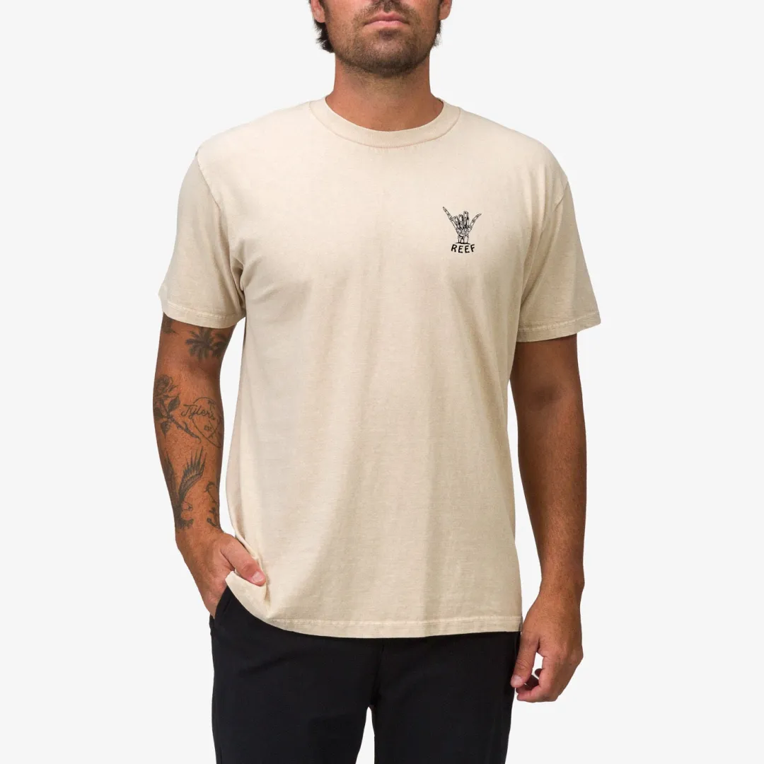 REEF Shirts & T-shirts | Carpal Short Sleeve Tee FogAcidWash