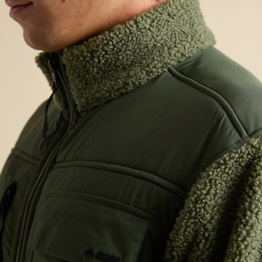 REEF Outerwear | Cooke Sherpa Jacket Olivine