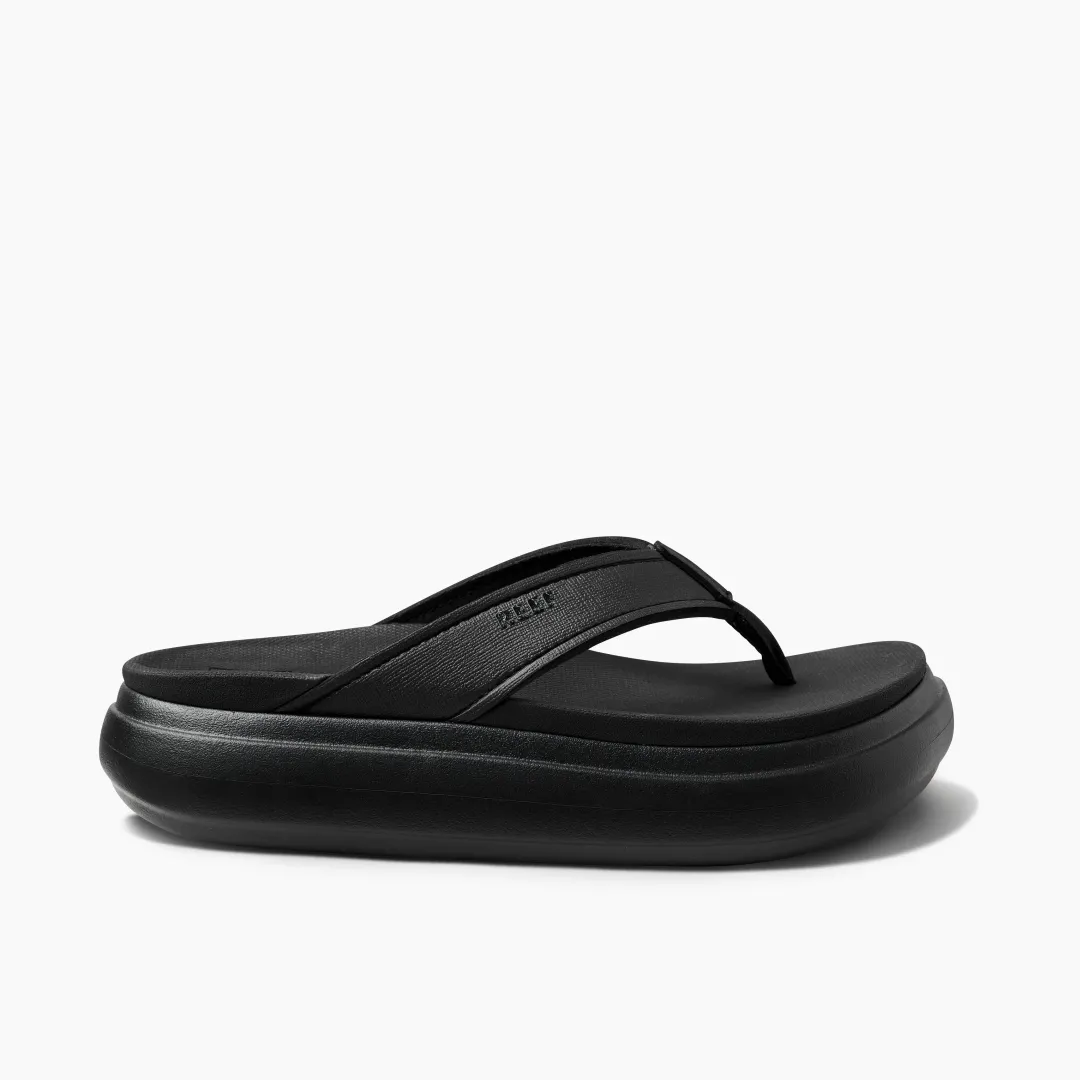 REEF Flip Flops | Sandals | Cushion Bondi Black/Black