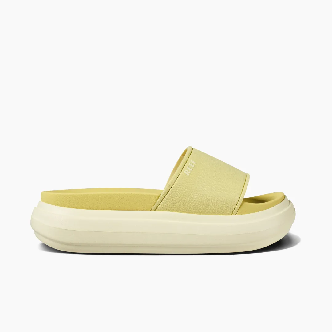 REEF Slides | Sandals | Cushion Bondi Bay CitronRetro