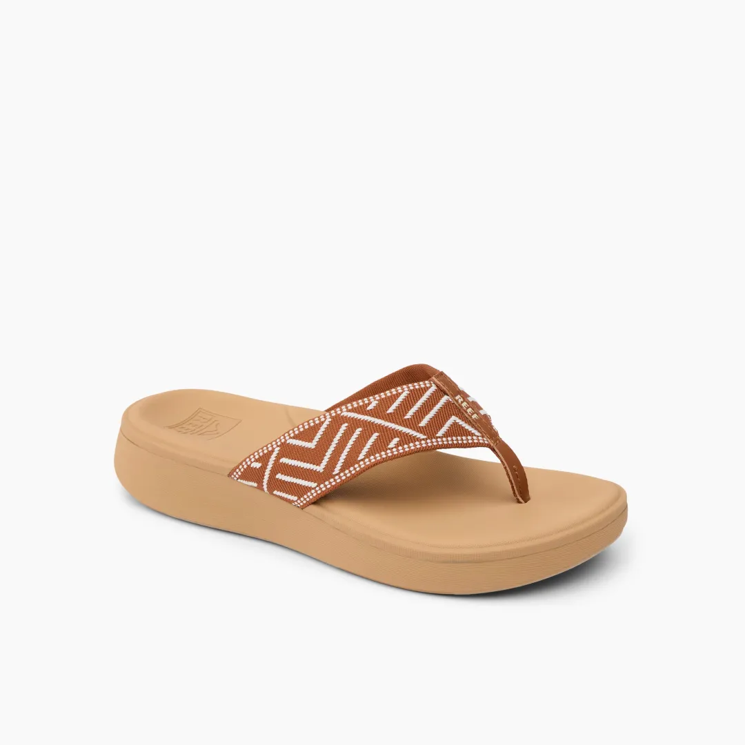 REEF Flip Flops | Sandals | Cushion Cloud Textile Cocoa