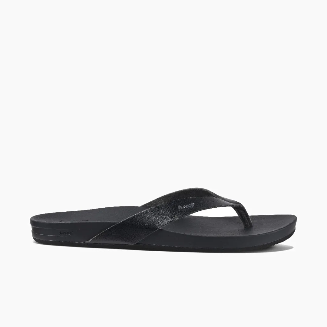 REEF Flip Flops | Sandals | Cushion Court Black