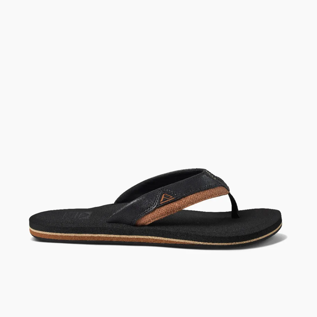 REEF Flip Flops | Sandals | Cushion Dawn Black/Tan