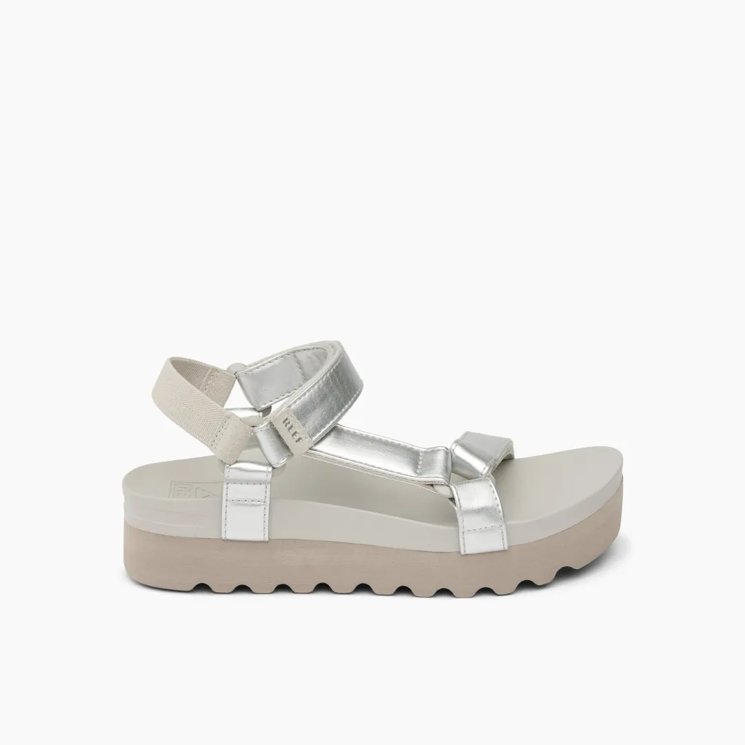 REEF Sandals | Cushion Rem Hi Silver