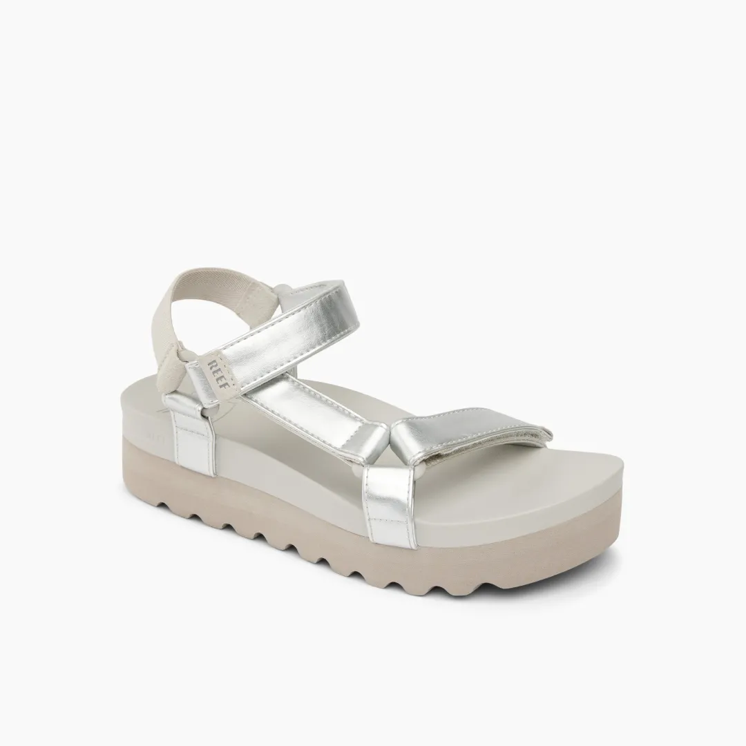 REEF Sandals | Cushion Rem Hi Silver