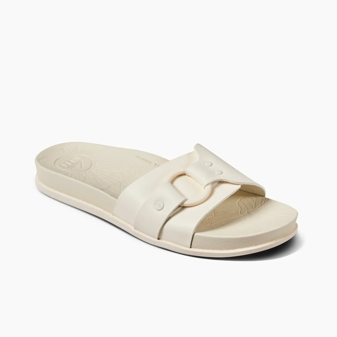 REEF Slides | Sandals | Cushion Soho Cruz WhisperWhite