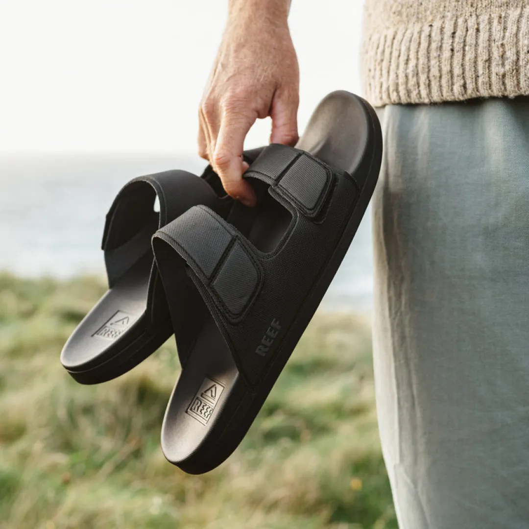 REEF Slides | Sandals | Cushion Tradewind Black