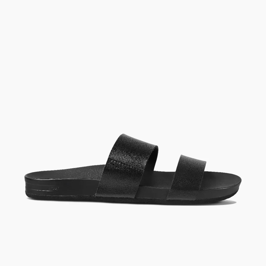 REEF Slides | Sandals | Cushion Vista Black