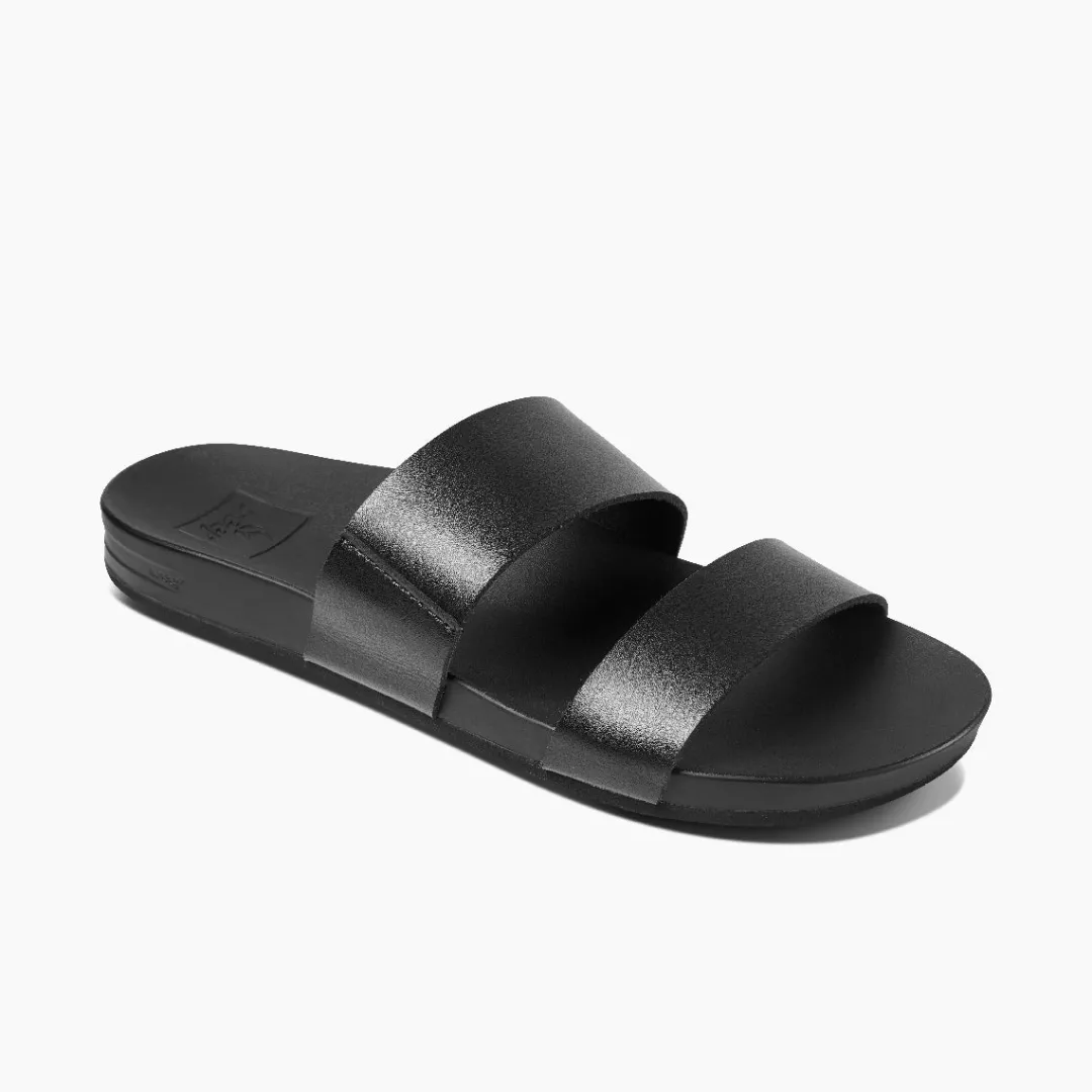 REEF Slides | Sandals | Cushion Vista Black