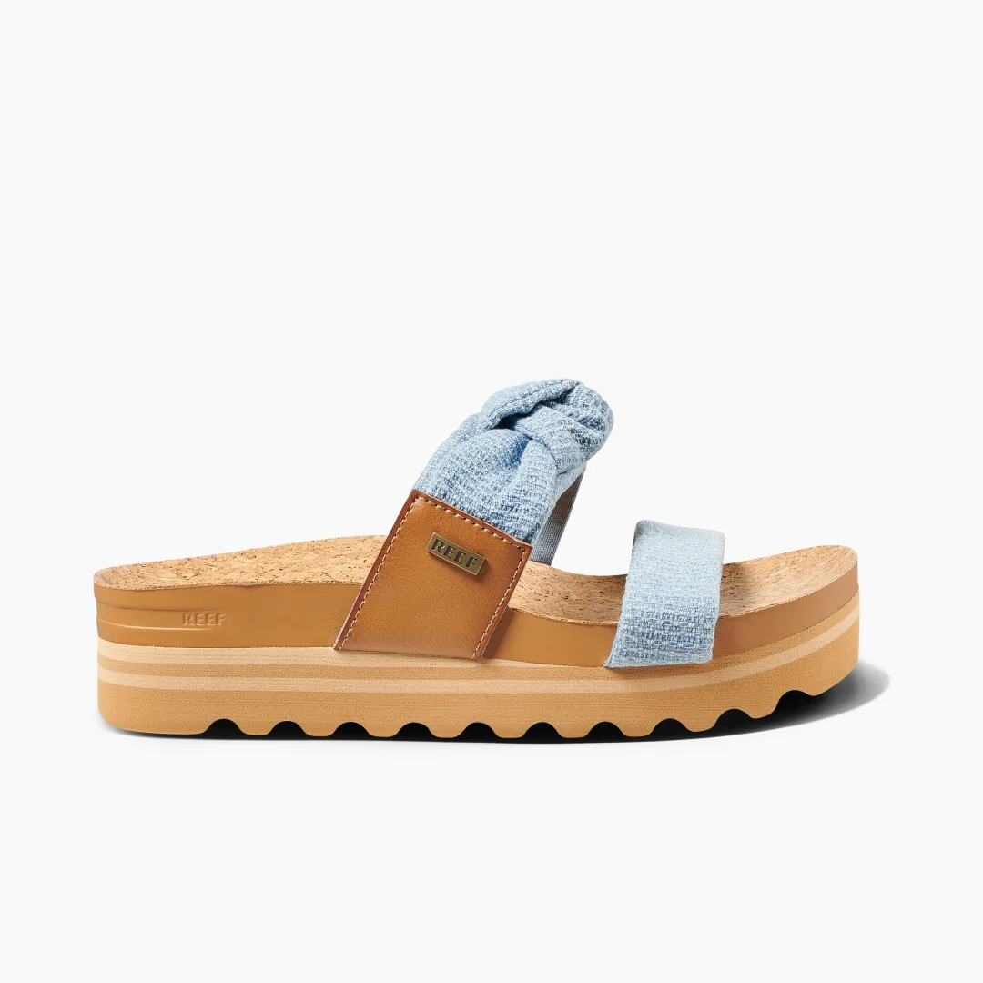 REEF Slides | Sandals | Cushion Vista Hi Denim