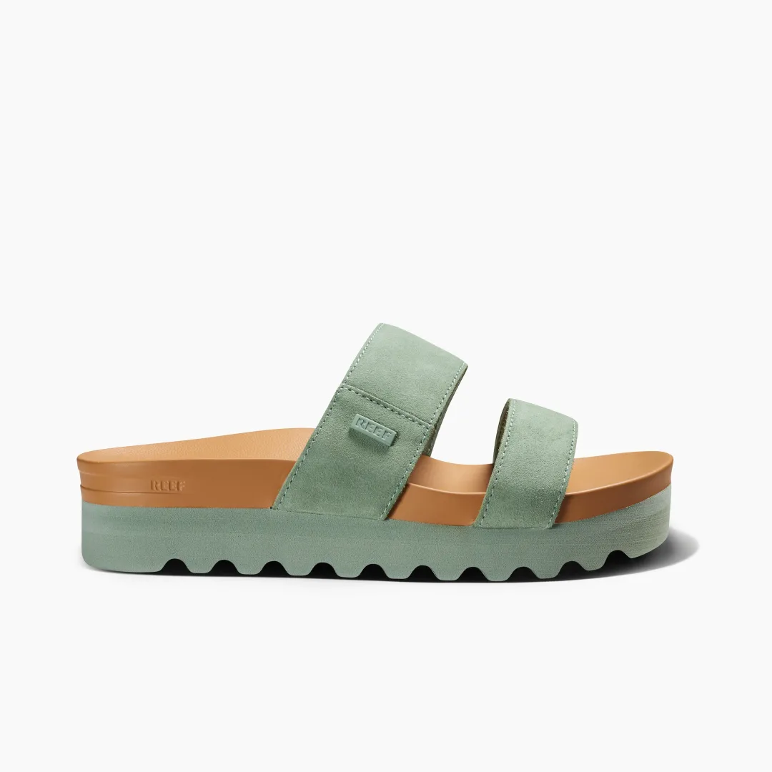 REEF Slides | Sandals | Cushion Vista Hi FrostySuede