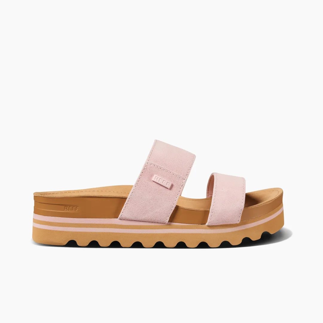 REEF Slides | Sandals | Cushion Vista Hi LotusSuede