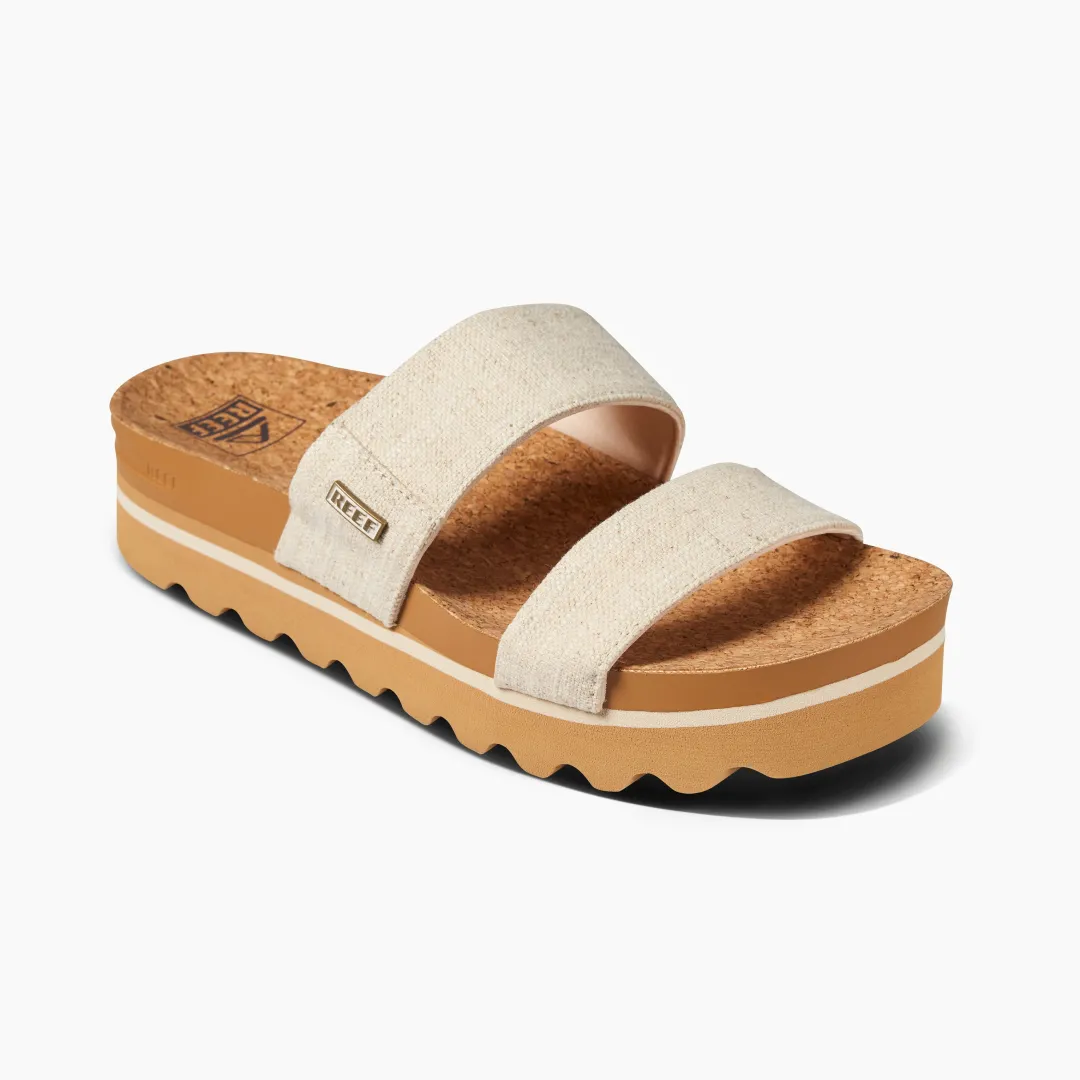 REEF Slides | Sandals | Cushion Vista Hi VintageCanvas