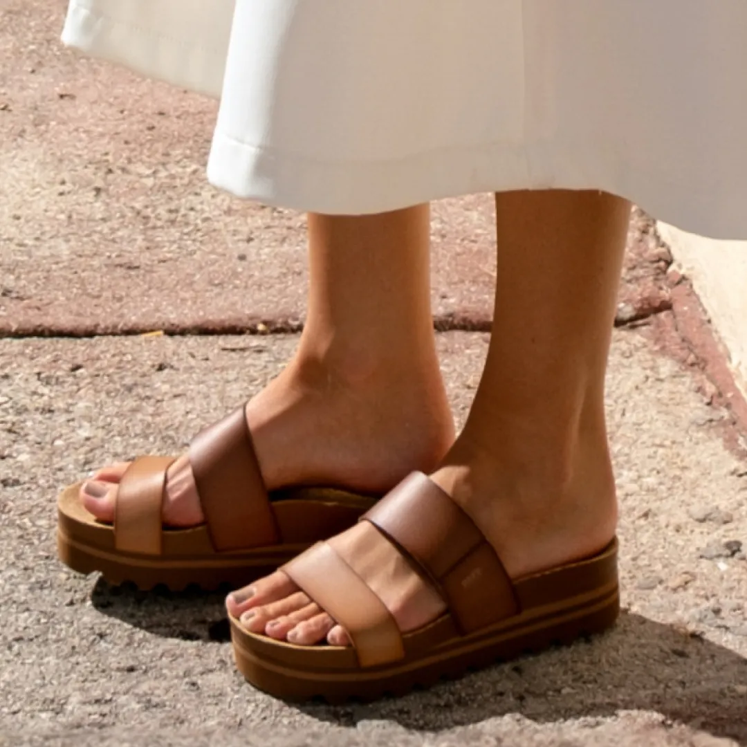 REEF Slides | Sandals | Cushion Vista Hi EspressoDuo