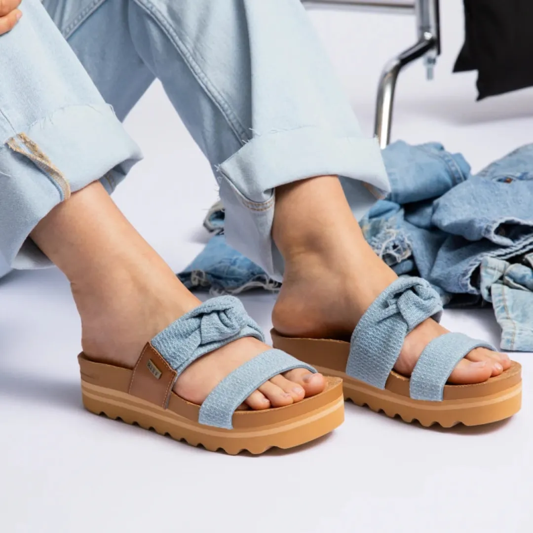 REEF Slides | Sandals | Cushion Vista Hi Denim
