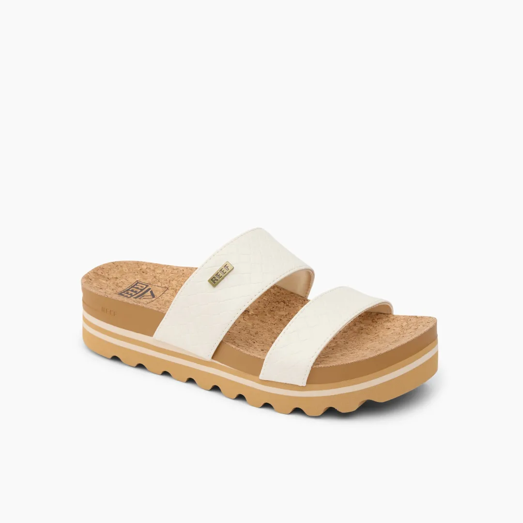 REEF Slides | Sandals | Cushion Vista Hi VintageWicker