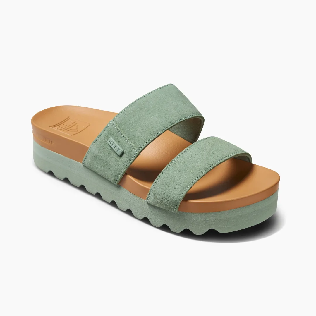 REEF Slides | Sandals | Cushion Vista Hi FrostySuede