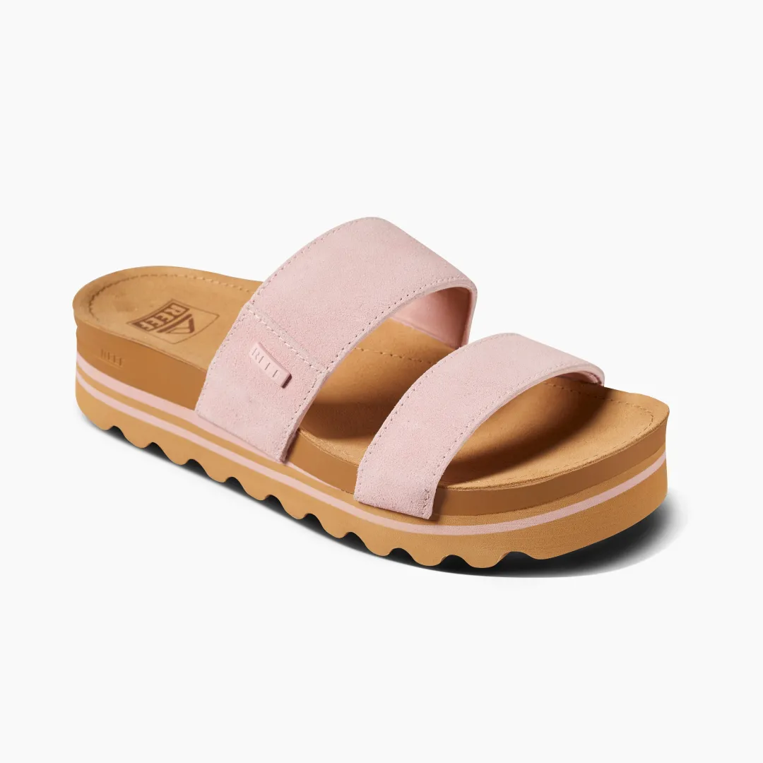 REEF Slides | Sandals | Cushion Vista Hi LotusSuede