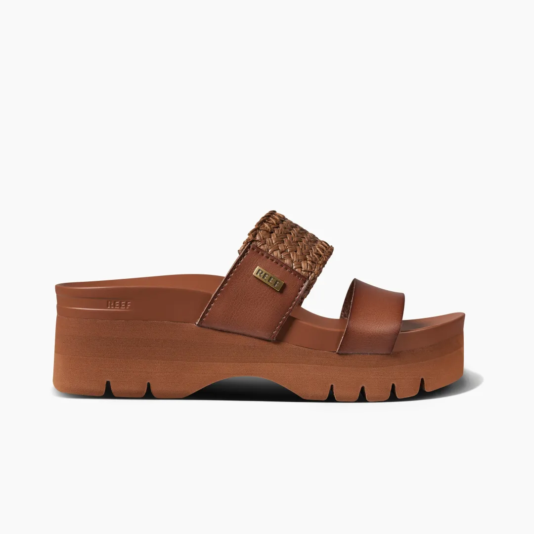 REEF Sandals | Cushion Vista Higher EspressoRaffia