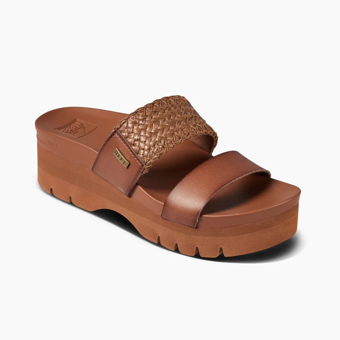 REEF Sandals | Cushion Vista Higher EspressoRaffia