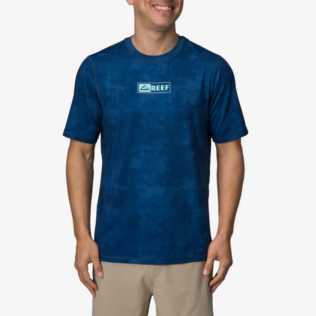 REEF Surf Shirts & Upf Apparel | Shirts & T-shirts | Ellsworth Short Sleeve Surf Shirt UPF 50 InsignaBlueWaterP
