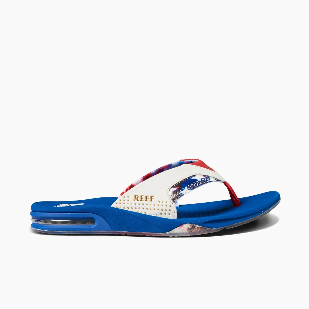 REEF Flip Flops | Sandals | Fanning RedWhiteAndBlue