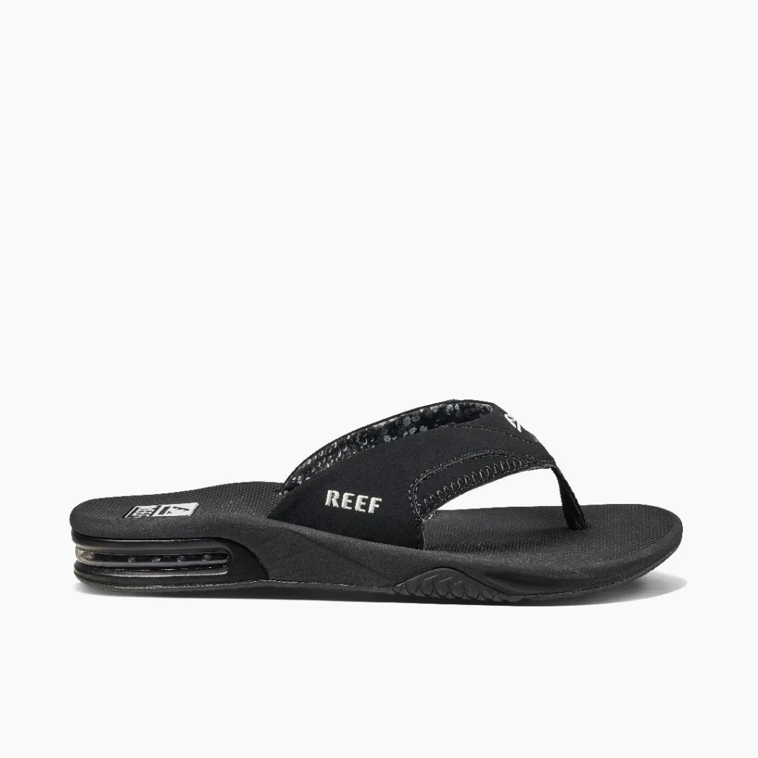 REEF Flip Flops | Sandals | Fanning Black