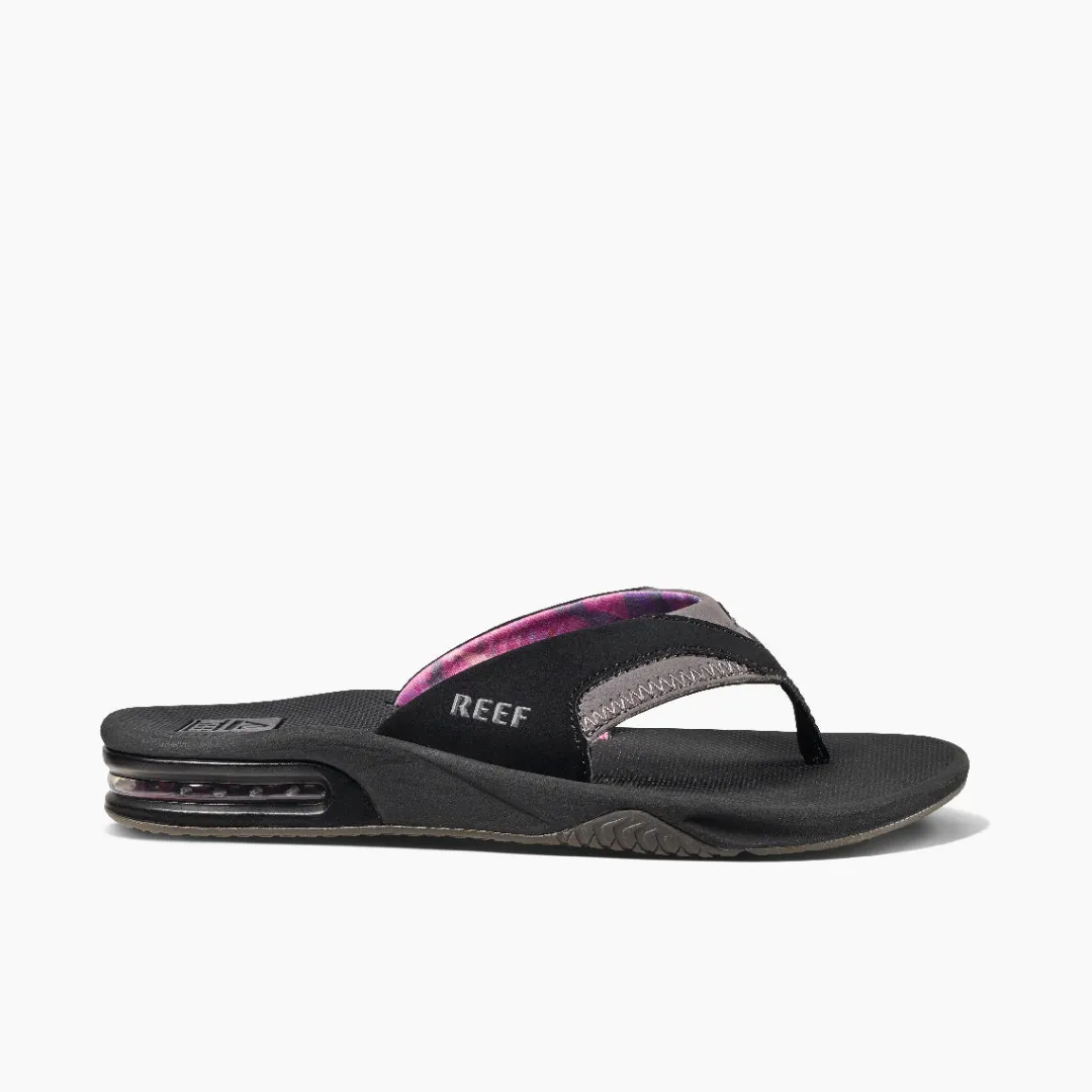 REEF Flip Flops | Sandals | Fanning Black/Grey