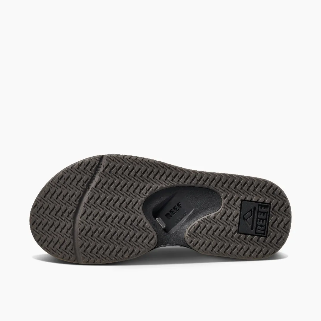 REEF Flip Flops | Sandals | Fanning Black/Grey