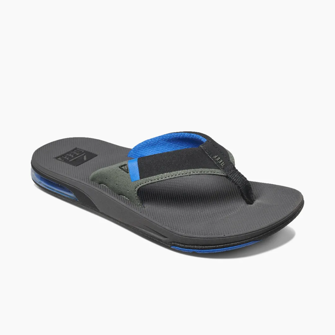 REEF Sandals | Fanning Low Grey/Blue