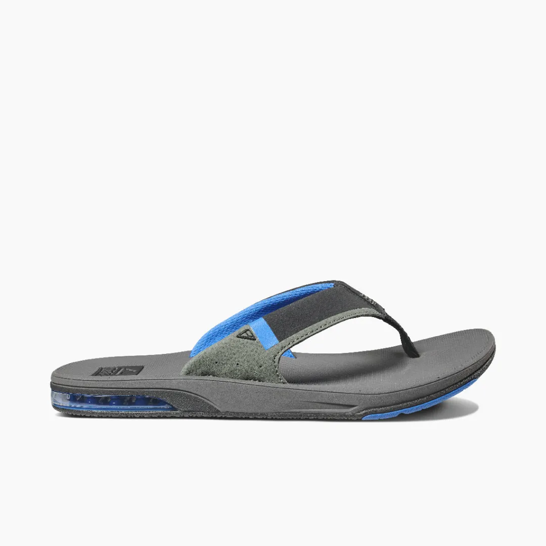 REEF Sandals | Fanning Low Grey/Blue