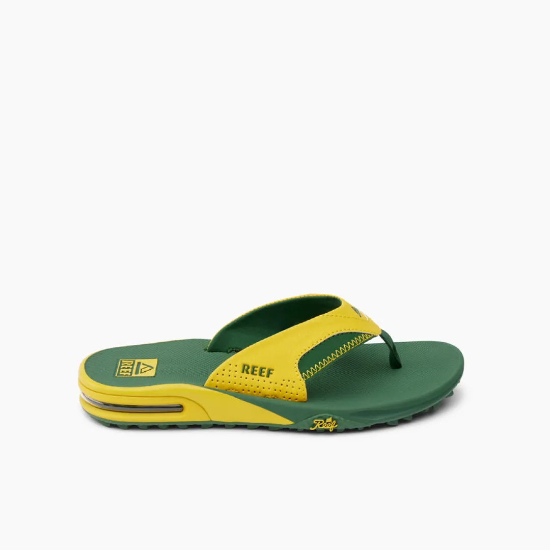 REEF Flip Flops | Fanning Pregame Yellow/Green