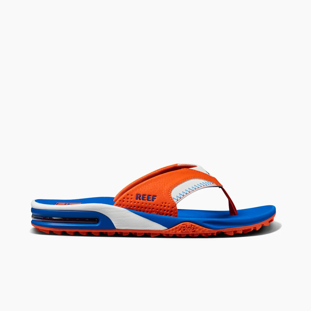 REEF Flip Flops | Sandals | Fanning Pregame Orange/Blue