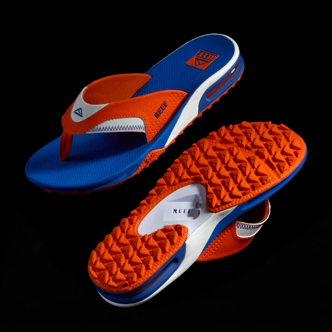 REEF Flip Flops | Sandals | Fanning Pregame Orange/Blue