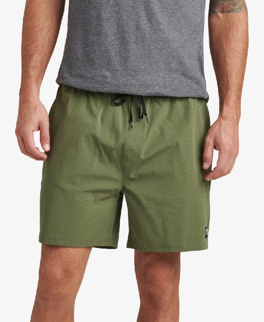 REEF Shorts, Boardshorts & Pants | Fields 17” Elastic Waist Walk Short Olivine