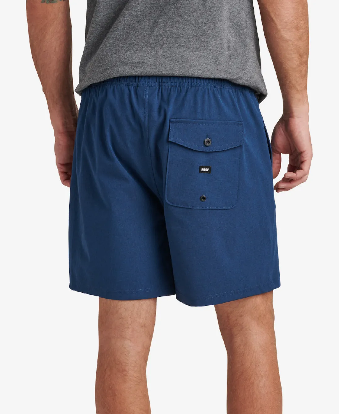 REEF Shorts, Boardshorts & Pants | Fields 17” Elastic Waist Walk Short InsigniaBlu