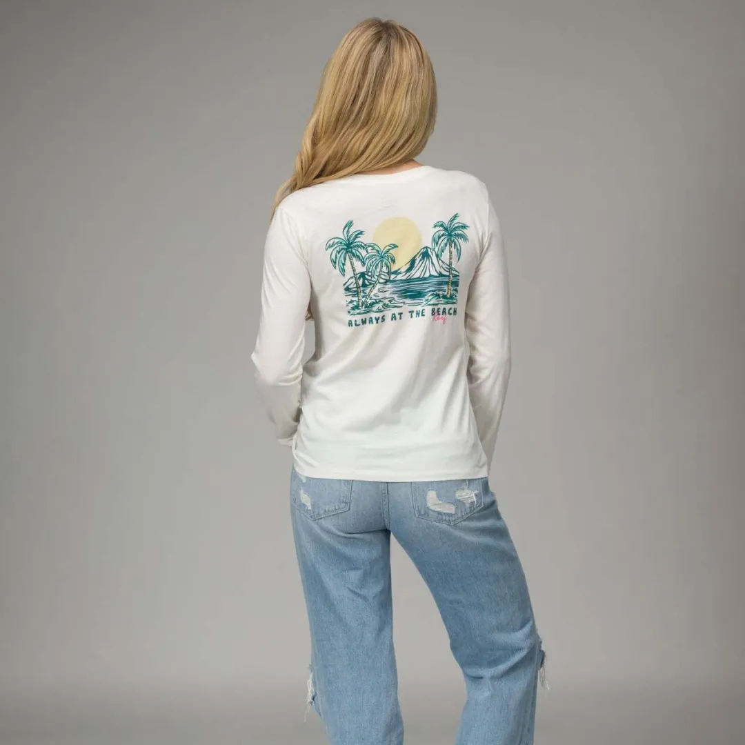 REEF T-shirts, Tanks & Dresses | Ines Long Sleeve Tee Marshmallow