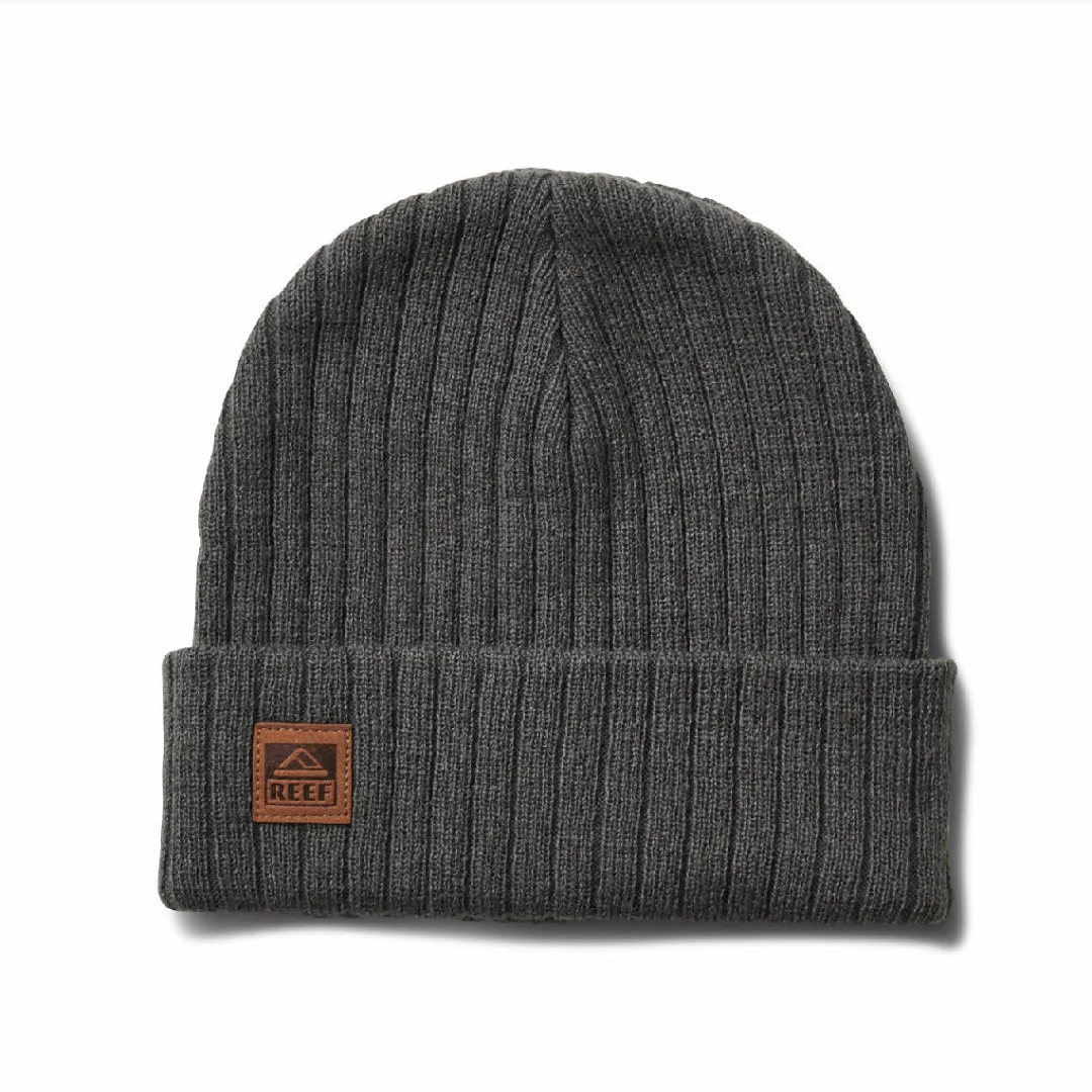 REEF Hats & Beanies | Jenks Cuff Beanie QuietShadeGrey