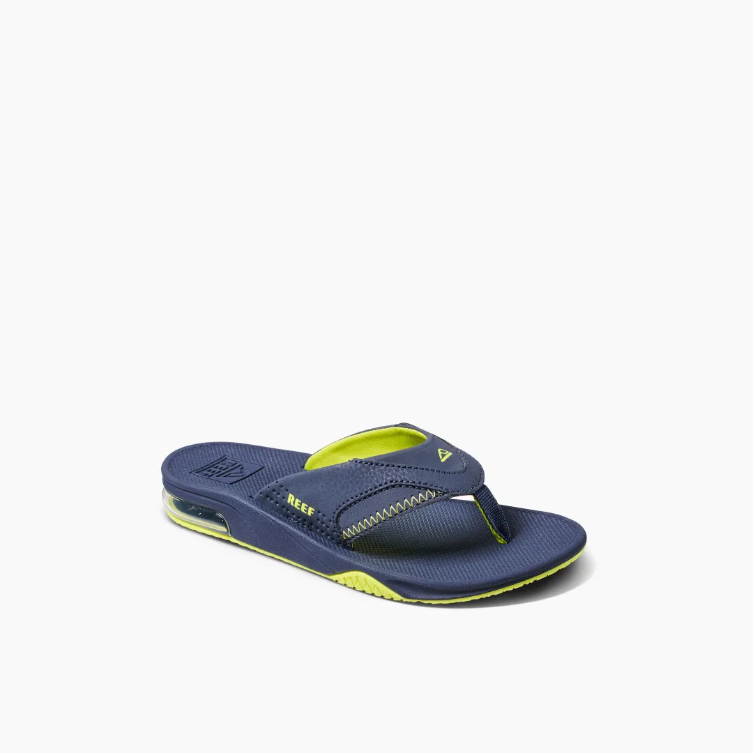 REEF Kids Water Friendly | Kids Fanning Lime/Navy