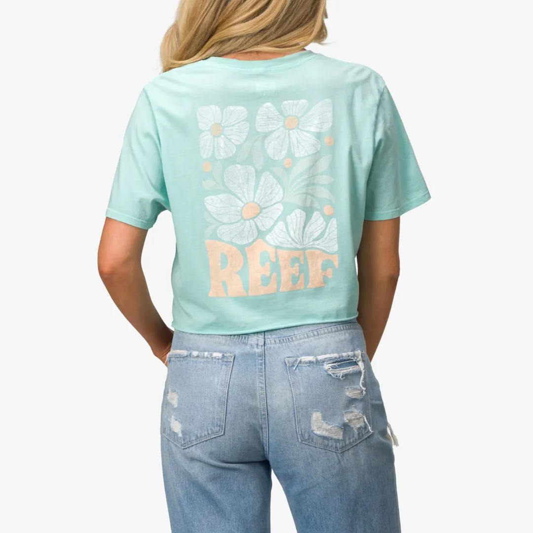 REEF T-shirts, Tanks & Dresses | Koda 18" Crop Tee Eggshell