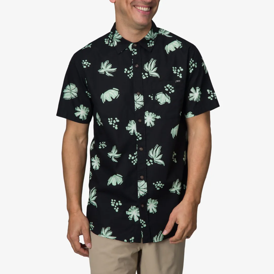 REEF Shirts & T-shirts | Lawson Short Sleeve Shirt Caviar