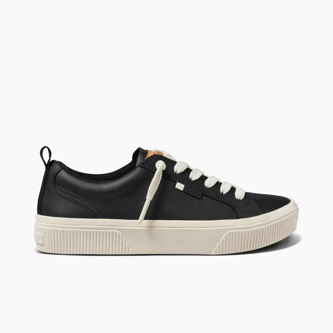 REEF Shoes | Lay Day Dawn BlackLeather